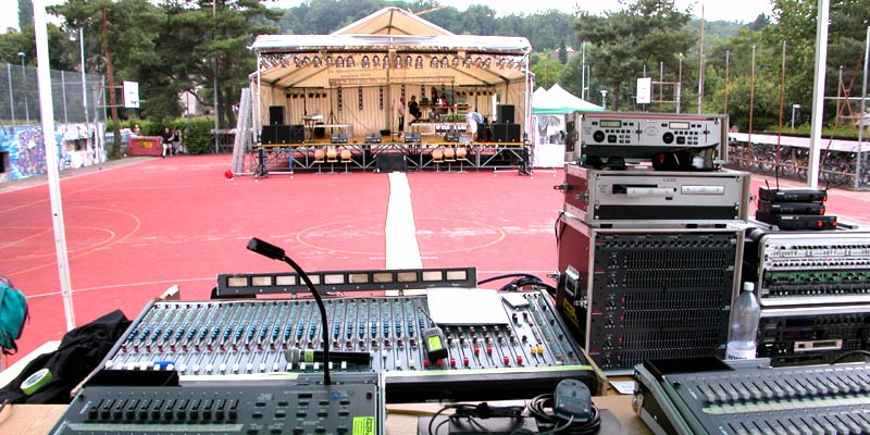 Foto Schulhausfest für HerzogTech