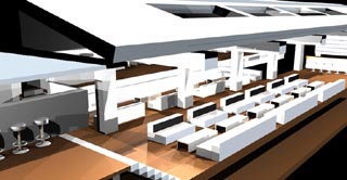 Rendering Projekt Freienhof-Lounge