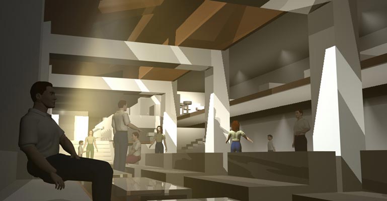 Rendering Projekt Freienhof-Lounge