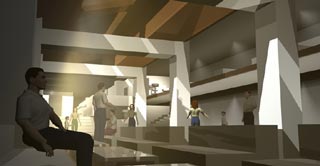 Rendering Projekt Freienhof-Lounge